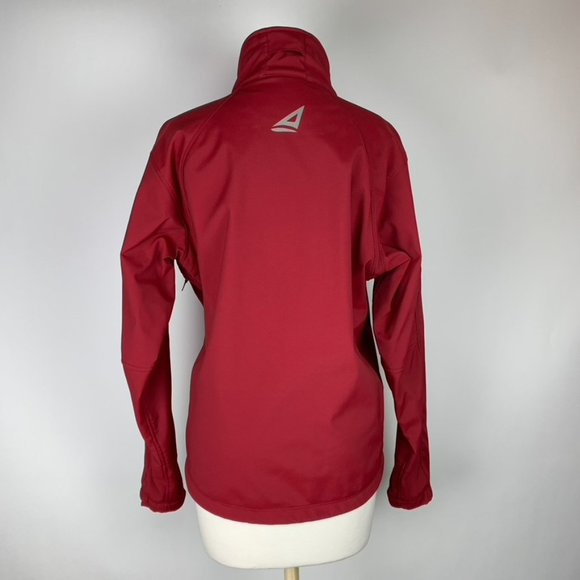ATLANTIS Weathergear Sailing Jacket Red Zipper Marblehead Embroidered Size XS - Picture 3 of 13